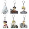 Anime Berserk Keychain Guts The Black Swordsman Casca Serpico Acrylic Pendant Keyring Jewelry Collections - Berserk Merch
