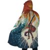 Black Swordman Guts Berserk AOP Hooded Cloak Coat SIDE Mockup - Berserk Merch