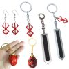 Game Berserk Guts Sword Keychain Legend Warrior Black Zinc Alloy Pendant Keyring Weapons Key Chains Car - Berserk Merch