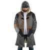 Guts Armor Berserk AOP Hooded Cloak Coat FRONT Mockup - Berserk Merch