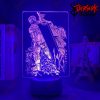 acrylic led night light anime berserk guts 963 - Berserk Merch