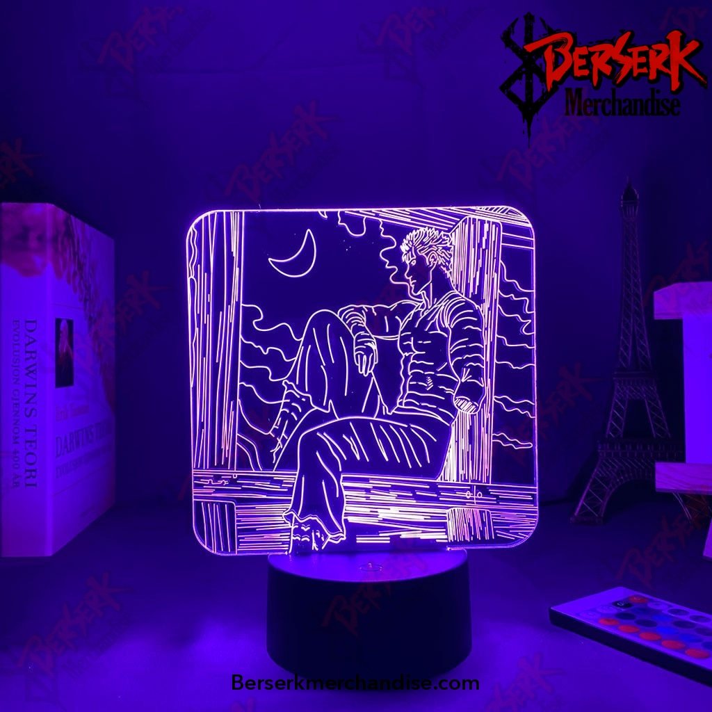 berserk guts anime 3d led night 160 - Berserk Merch
