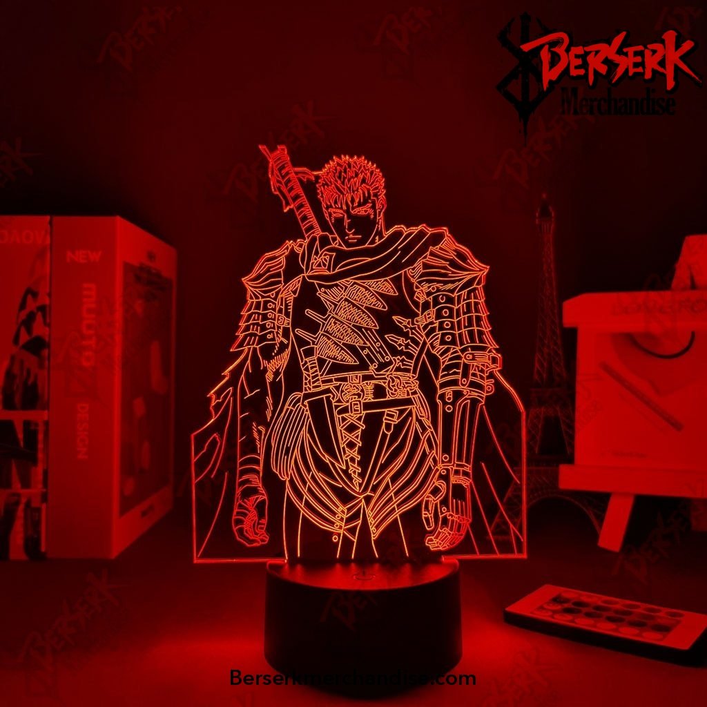 led light anime berserk guts 586 - Berserk Merch