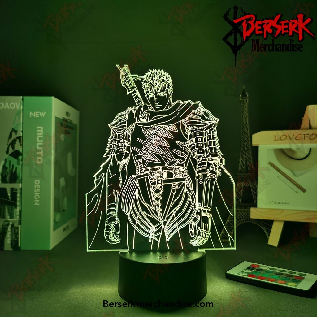 led light anime berserk guts 986 - Berserk Merch