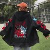 2022 Hot Anime Berserk Griffith Hoodie Pullovers Tops Fashion Print Zipper Unisex - Berserk Merch
