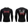 Anime Berserk Black Compression Gym Tshirts Men s Sports Quick Dry Summer Workout Fitness Long Slevee - Berserk Merch