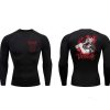 Anime Berserk Black Compression Gym Tshirts Men s Sports Quick Dry Summer Workout Fitness Long Slevee 4 - Berserk Merch