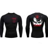 Anime Berserk Black Compression Gym Tshirts Men s Sports Quick Dry Summer Workout Fitness Long Slevee 5 - Berserk Merch