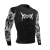 Anime Berserk Compression Shirt Men Gym Workout Running Tops Undershirts Print Long Sleeve Quick Dry Athletic 2 - Berserk Merch