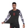 Anime Berserk Compression Shirts for Men Arm Skull Print Rash Guard Gym Workout Fitness Undershirts Quick 2 - Berserk Merch
