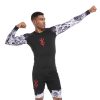 Anime Berserk Compression Shirts for Men Arm Skull Print Rash Guard Gym Workout Fitness Undershirts Quick 4 - Berserk Merch