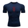Anime Berserk Guts Men s Compression Shirt Fitness Sport Running Tight Gym TShirts Athletic Quick Dry 10 - Berserk Merch