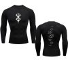 Anime Berserk Guts Men s Compression Shirt Fitness Sport Running Tight Gym TShirts Athletic Quick Dry 4 - Berserk Merch
