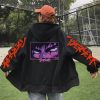 Anime Berserk Harajuku Guts Eyes Manga Zipper Hoodies Men 90s Vintage Cartoon Harajuku Oversized Jacket coat 1 - Berserk Merch