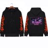 Anime Berserk Harajuku Guts Eyes Manga Zipper Hoodies Men 90s Vintage Cartoon Harajuku Oversized Jacket coat 2 - Berserk Merch