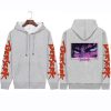 Anime Berserk Harajuku Guts Eyes Manga Zipper Hoodies Men 90s Vintage Cartoon Harajuku Oversized Jacket coat 3 - Berserk Merch