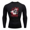 Anime Berserk Men Compression Tshirts Sports Tights Basketball Fitness Long Sleeve Running Training Quick Dry Sportswear 4 - Berserk Merch