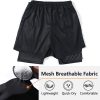 Anime Berserk Shorts Men 2 In 1 Bilayer Casual Sport Shorts Quick Dry Running Summer Jogging 4 - Berserk Merch