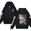 Autumn Fleece Full Zipper Jackets Anime Berserk Print Sweatshirts Streetwear Loose Men s Hoodies Harajuku Casual 2 - Berserk Merch