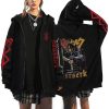 Berserk Anime Hoodie Men Zip Up Hooded Sweatshirt Anime Zipper Jackets Casual Print Women Unisex Black 3 - Berserk Merch