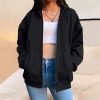 Berserk Anime Hoodie Men Zip Up Hooded Sweatshirt Anime Zipper Jackets Casual Print Women Unisex Black 5 - Berserk Merch