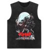 Berserk T Shirt Anime Washed Vest Guts Sleeveless Vintage Tank Top Streetwear T Shirts Summer Harajuku 5 - Berserk Merch