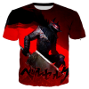 Berserk T Shirt Men 3D Printed T shirts Fashion Casual Harajuku Style Tshirt Streetwear Oversized Tops - Berserk Merch