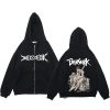 Berserk Zipper Hoodie Anime Long Sleeve Sweatshirts Harajuku Cool Men Women Jackets Clothes Hip Hop Casual 3 - Berserk Merch