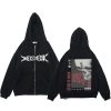 Berserk Zipper Hoodie Anime Long Sleeve Sweatshirts Harajuku Cool Men Women Jackets Clothes Hip Hop Casual 4 - Berserk Merch
