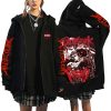 Japanese Anime Berserk Zipper Hoodies Funny Guts Eyes Printed Jackets Hip Hop Streetwear Casual Fleece Long 4 - Berserk Merch