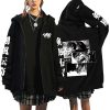 Japanese Berserk Zip Up Jackets Anime Guts Eyes Graphics Hoodies Hip Hop Streetwear Sweatshirts Unisex Loose 1 - Berserk Merch