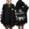 Japanese Berserk Zip Up Jackets Anime Guts Eyes Graphics Hoodies Hip Hop Streetwear Sweatshirts Unisex Loose 5 - Berserk Merch