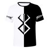 New Japanese Anime Berserk 3D Printing T Shirts Casual Funny T Shirt Men Manga Graphic T 1 - Berserk Merch