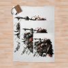 Viking Berserkers Throw Blanket Official Berserk Merch