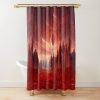 Planet Warz - Red Forest - Guts Paths "Planet Corrupiss" Shower Curtain Official Berserk Merch
