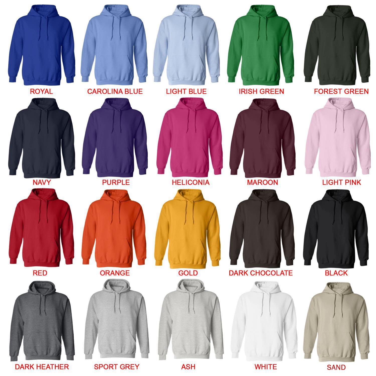 hoodie color chart - Berserk Merch