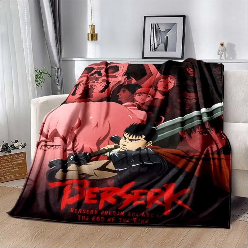 Berserk Anime Sofa Poster Blanket