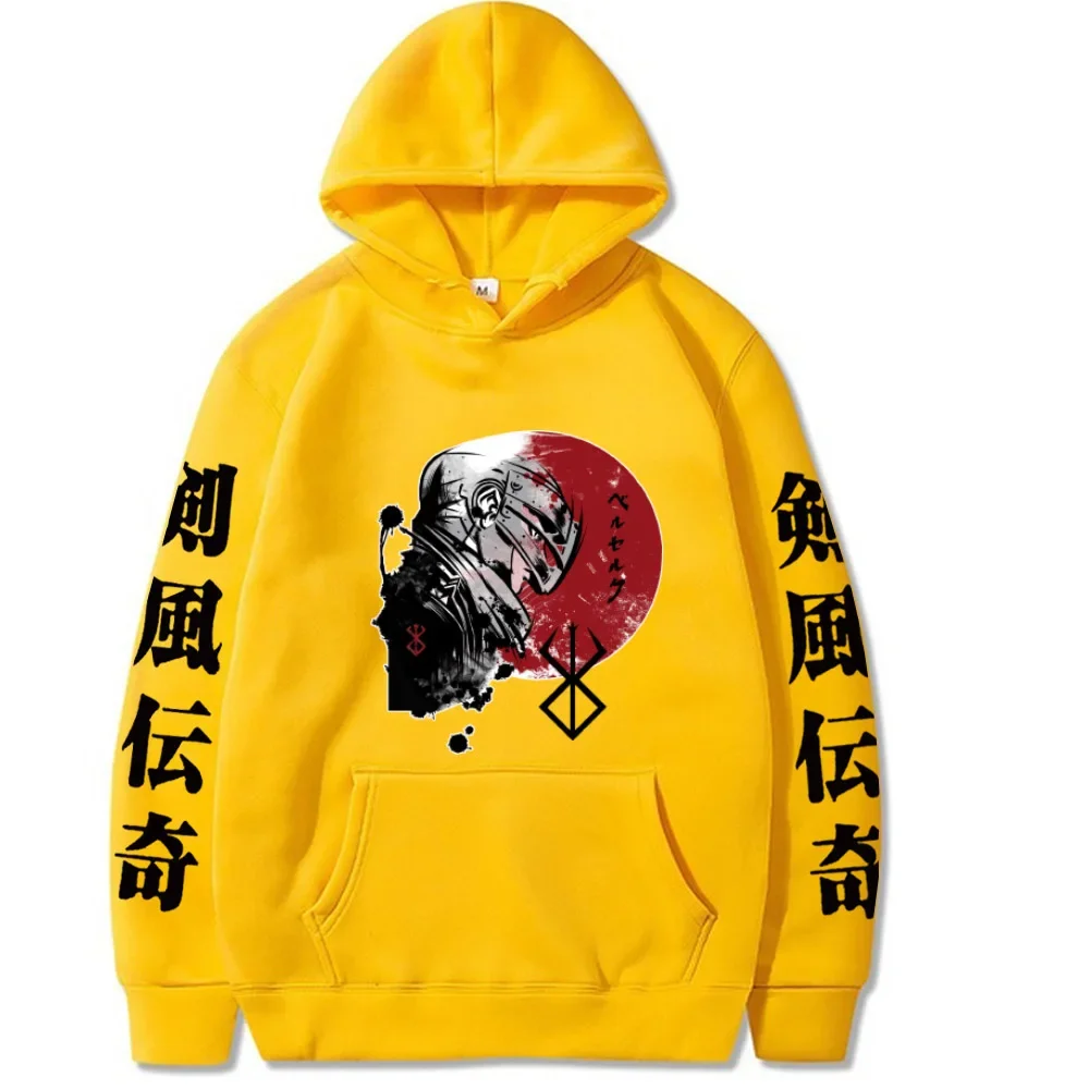kf S01d14084aaea43069b426e10ac63e572a Cool Cartoon Anime Berserk Hoodies Fun Manga Guts Long Sleeve Hip Hop Pullover Fashion Trend Winter - Berserk Merch