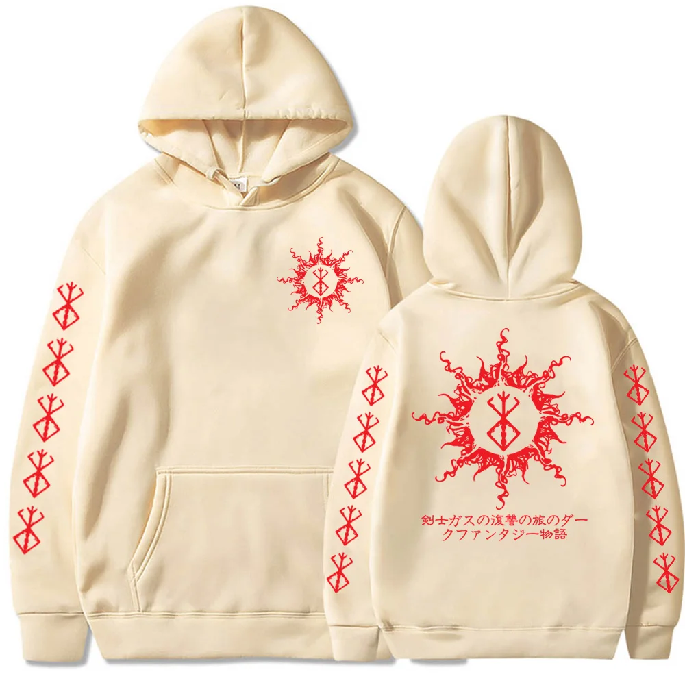 kf S02c7212e30614437b9c0c5d398de1fefy Japanese Anime Berserk Logo Hoodies Streewear Clothes Men Women Harajuku Red Letter Graphics Winter Warm Oversized - Berserk Merch