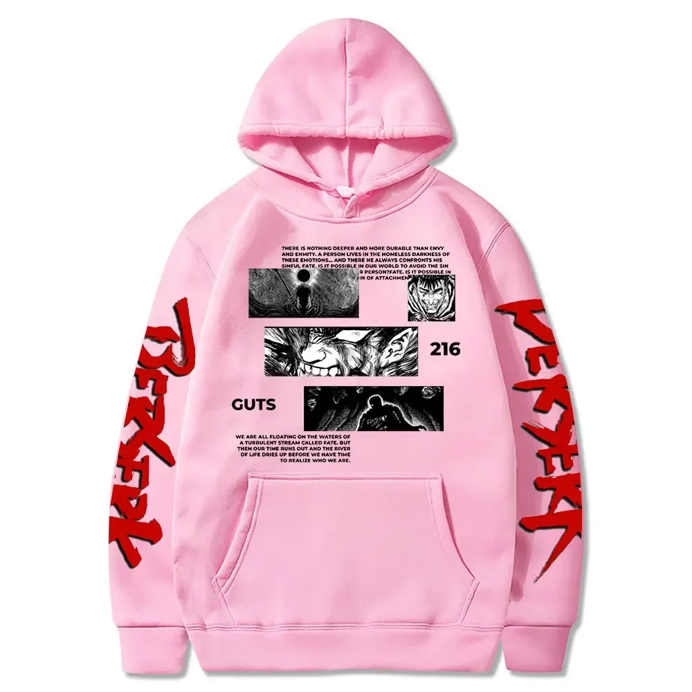 kf S22ae5f3d9cfd4b9a9ce4bb68c6e21c9cl Manga Berserk Guts Hoodie Swordsman Gatsu Sacrifice Zodd Anime Sweatshirts Cotton Long Sleeve Hoodies Hip Hop - Berserk Merch