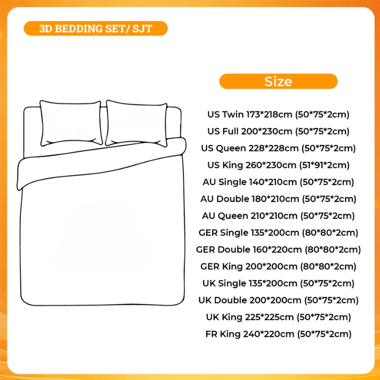 3D BEDDING SET - Berserk Merch