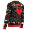 Guts Santa Claus Berzerk men sweatshirt SIDE BACK mockup - Berserk Merch