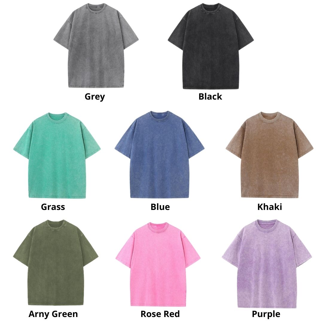 Mineral Wash T Shirt Color - Berserk Merch